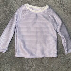 Kids Long Sleeve Lavender Top